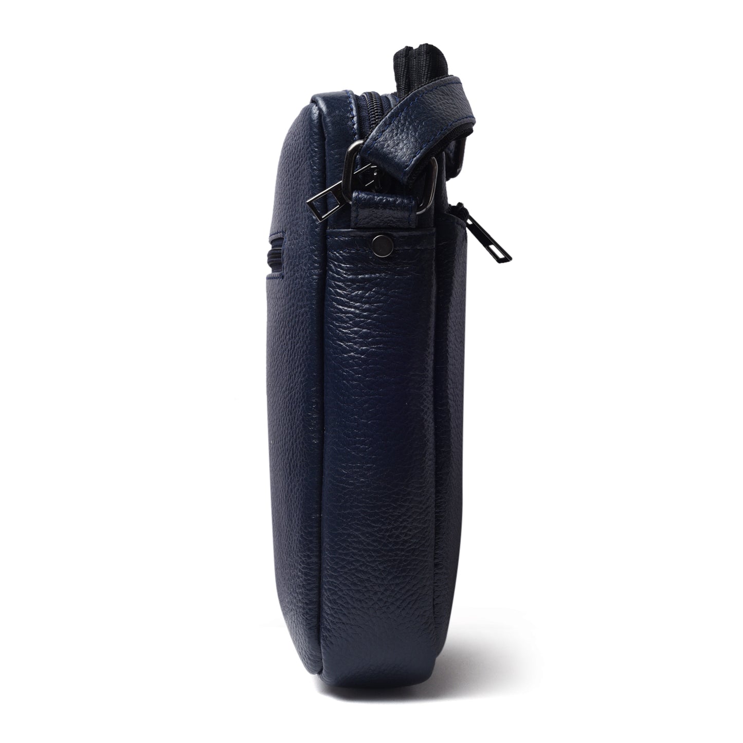 Vanguard Blue Genuine Leather Sling Bag Men