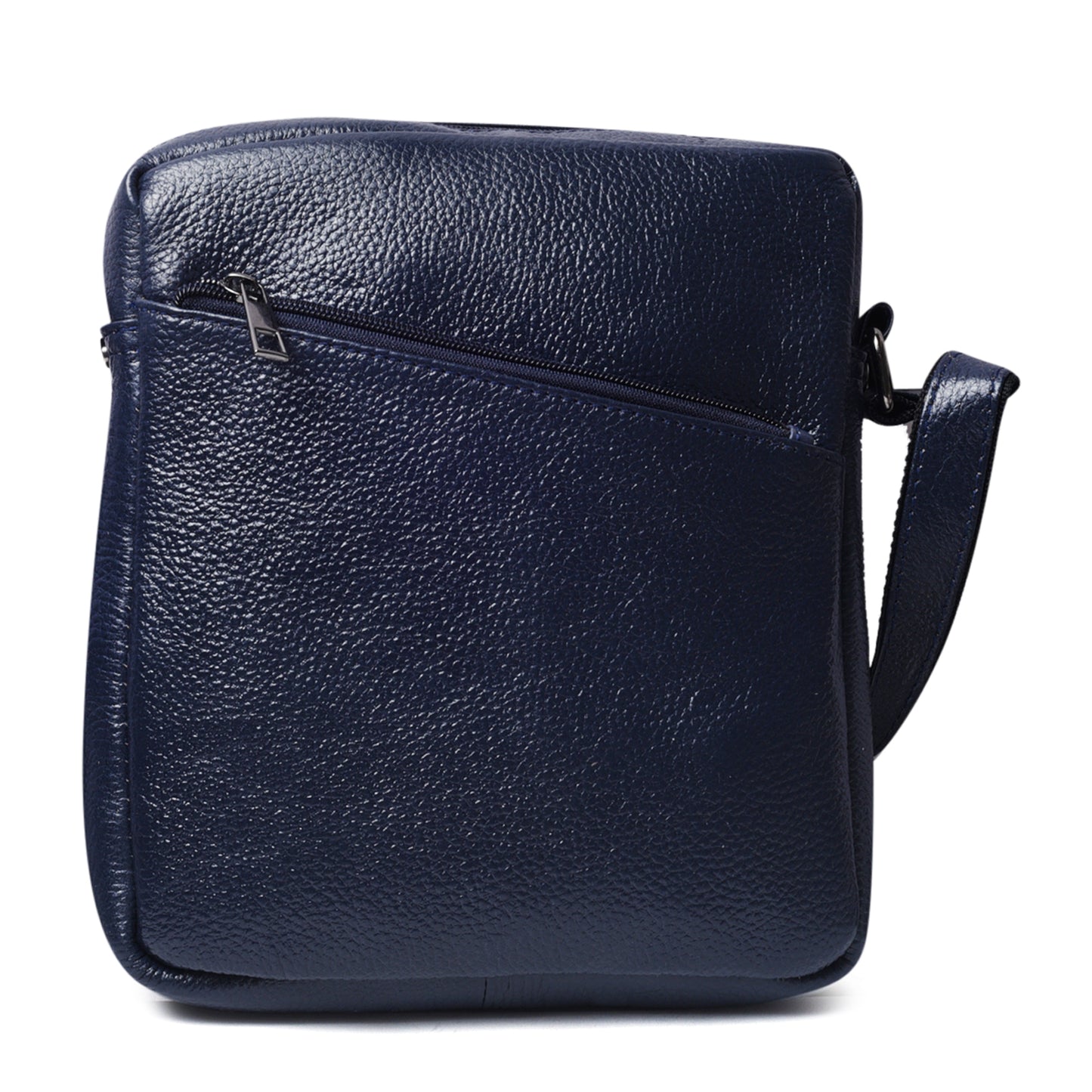 Vanguard Blue Genuine Leather Sling Bag Men