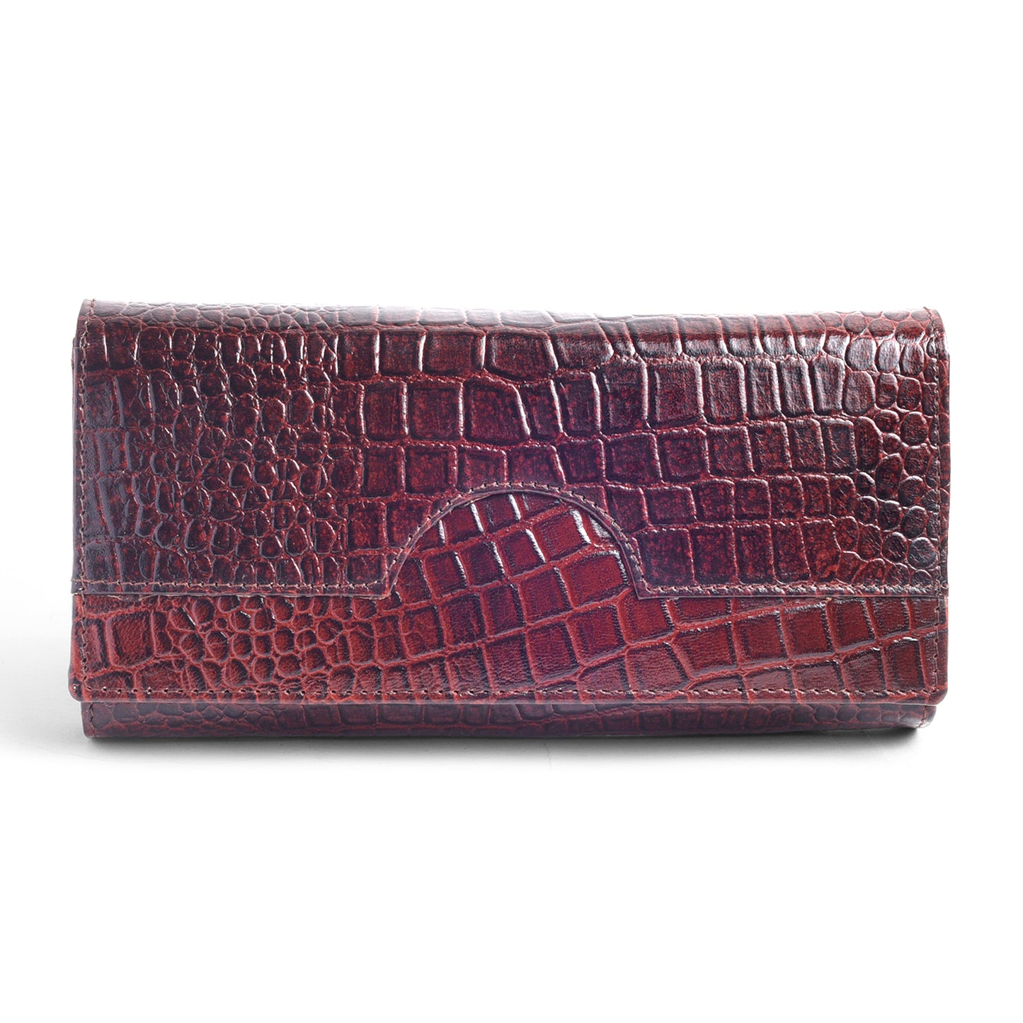 Iconic Brown Genuine Leather Wallet For Women