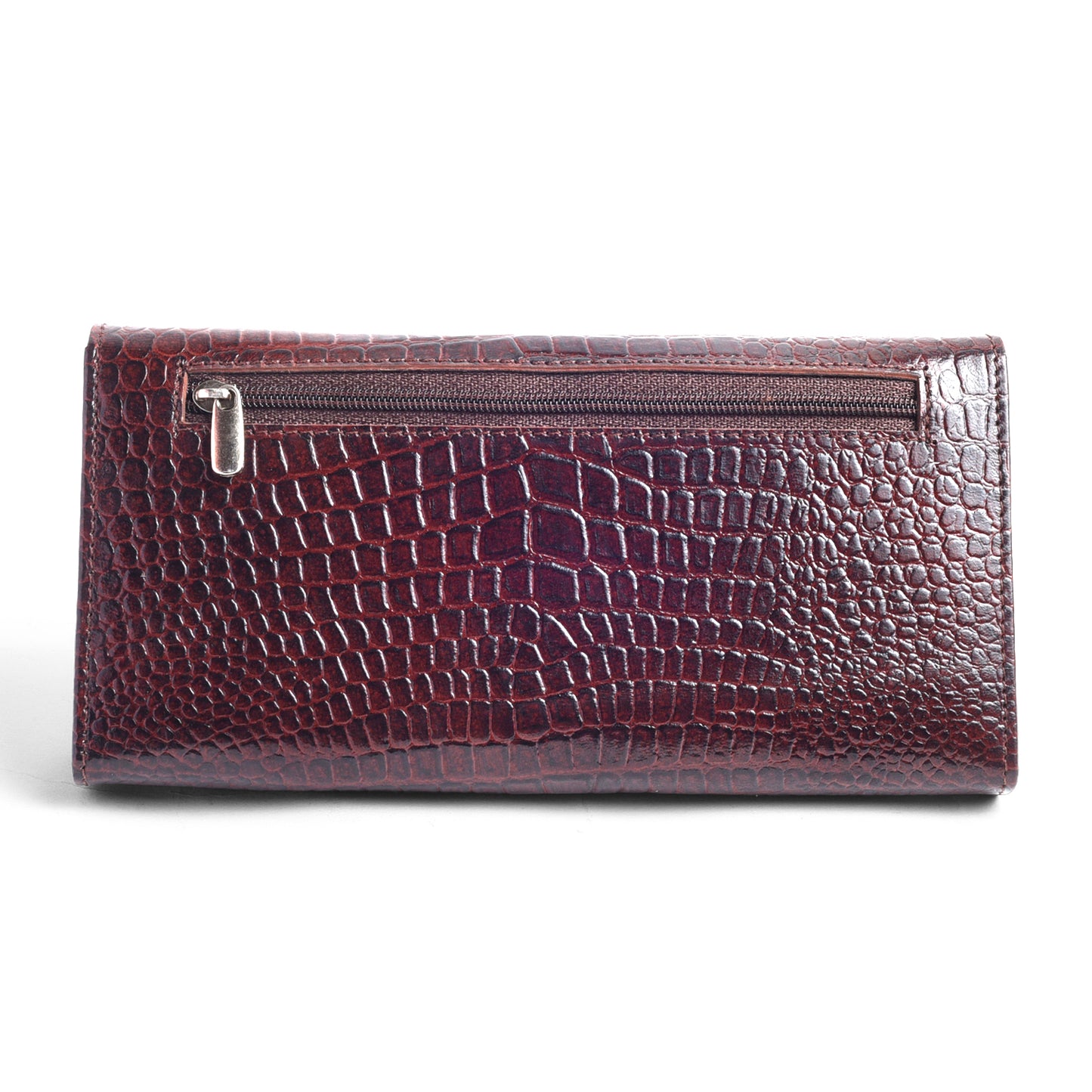 Iconic Brown Genuine Leather Wallet For Women